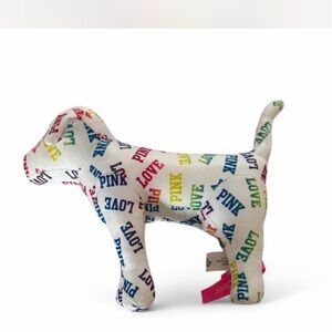 Victoria's Secret Pink Dog Grand Opening Dog Plush Confetti 2014